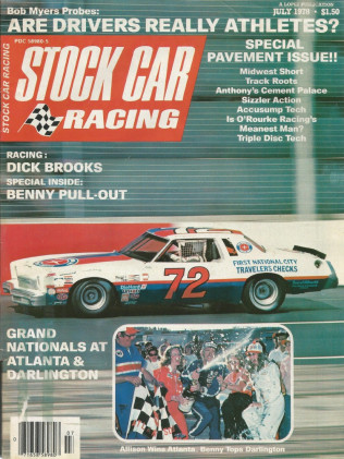 STOCK CAR RACING 1978 JULY - Venditti, Brooks, Troyer, O'Rourke, Cale, Sommers